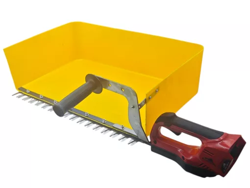 Komodo Plus Şarjlı Çay Toplama Makinesi – 55 cm Hazne, 3 Batarya, 2 Yıl Garantili